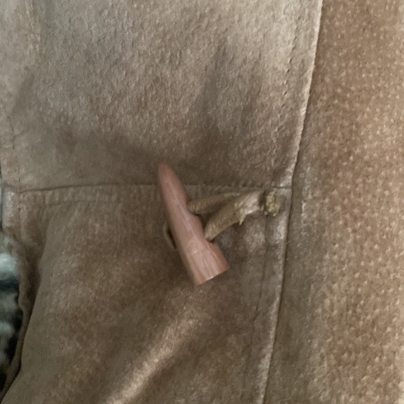 Women’s J Percy For Marvin Richards Reversible Leather/Faux Animal Print Coat - Picture 10 of 10